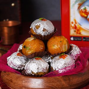 Mewa Motichoor Laddu 4 Pcs Pack