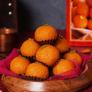 Motichoor Laddu 4 Pcs Pack