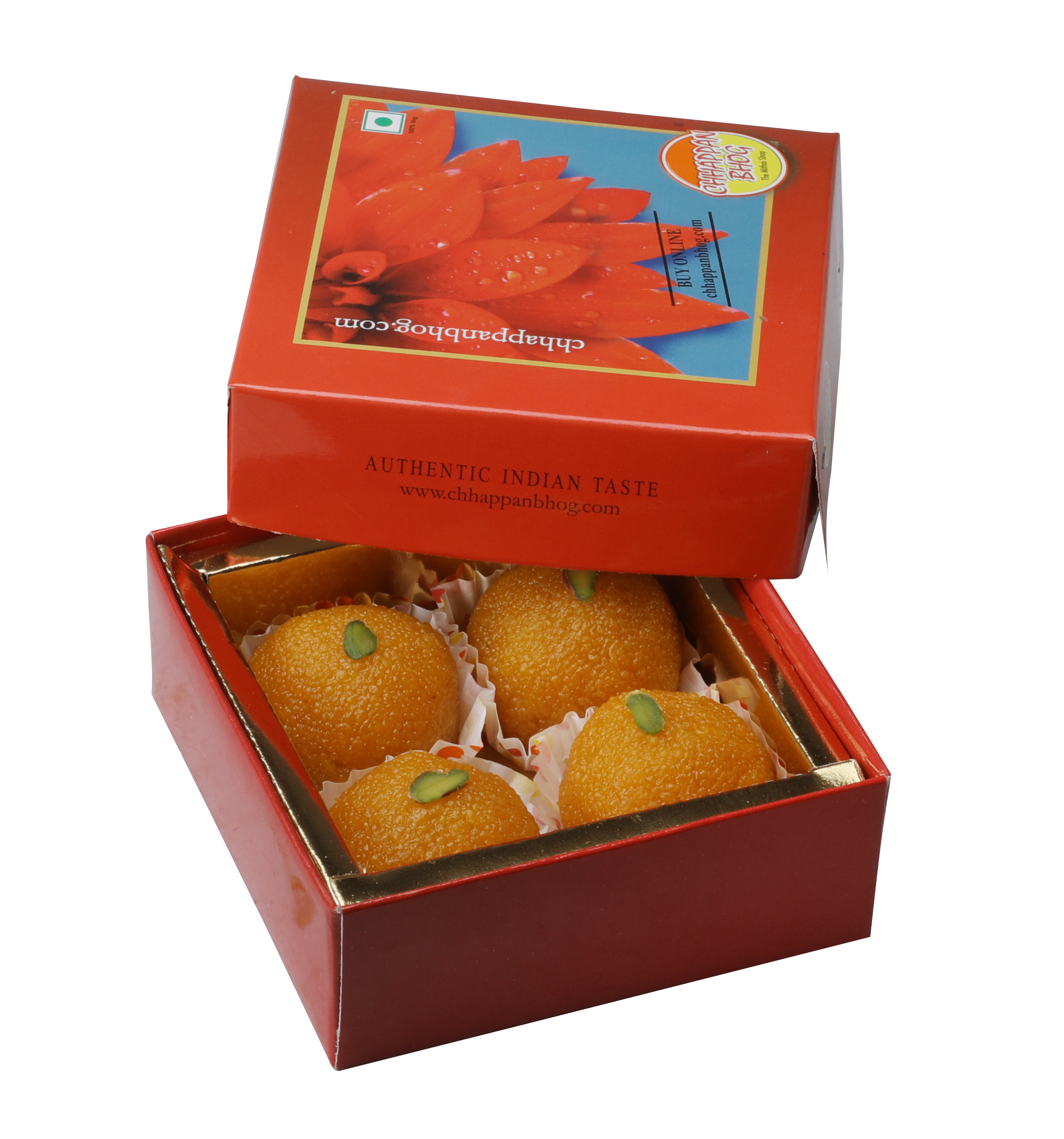 Motichoor Laddu 4 Pcs Pack