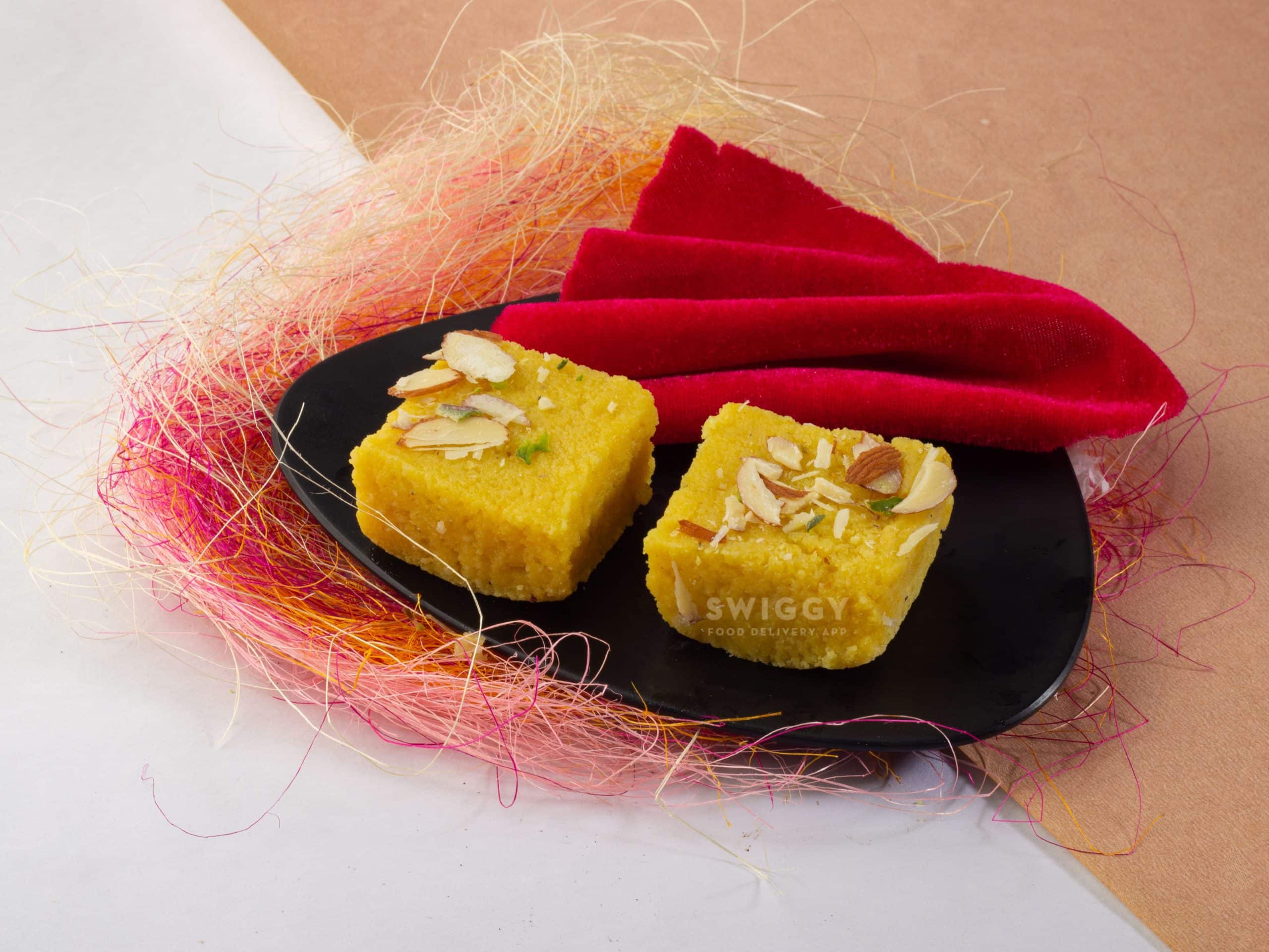 Khoya Kesar Barfi